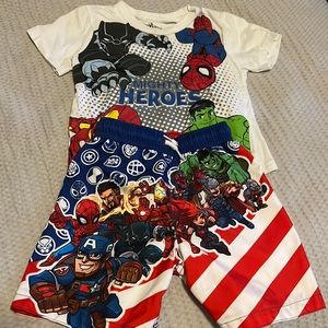 Marvel Toddlers swim set